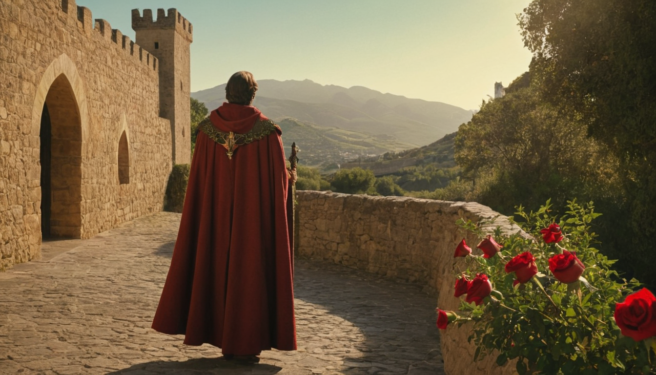 Sant Jordi davant les muralles